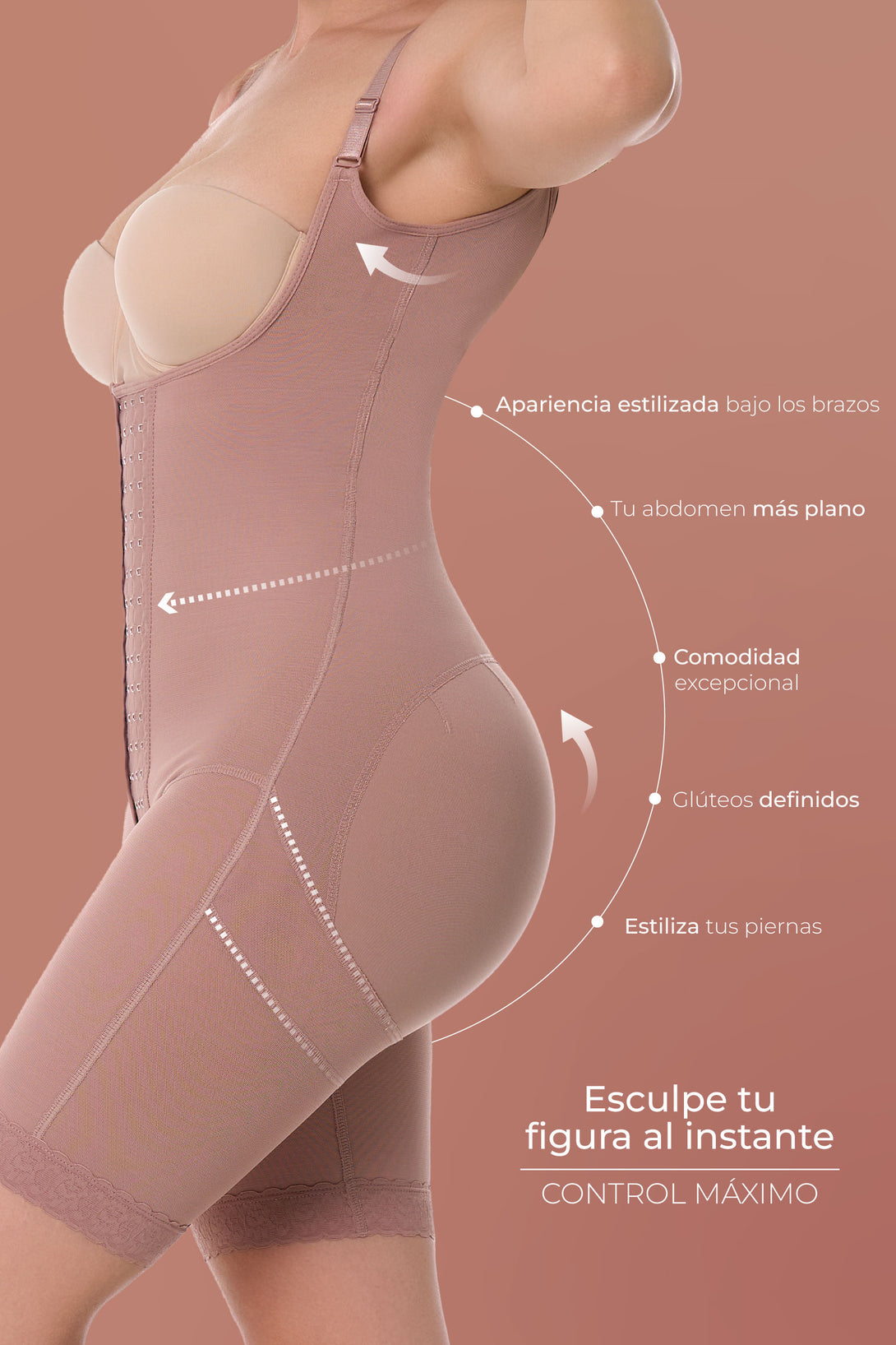 Faja Medio muslo en Powernet | 9182