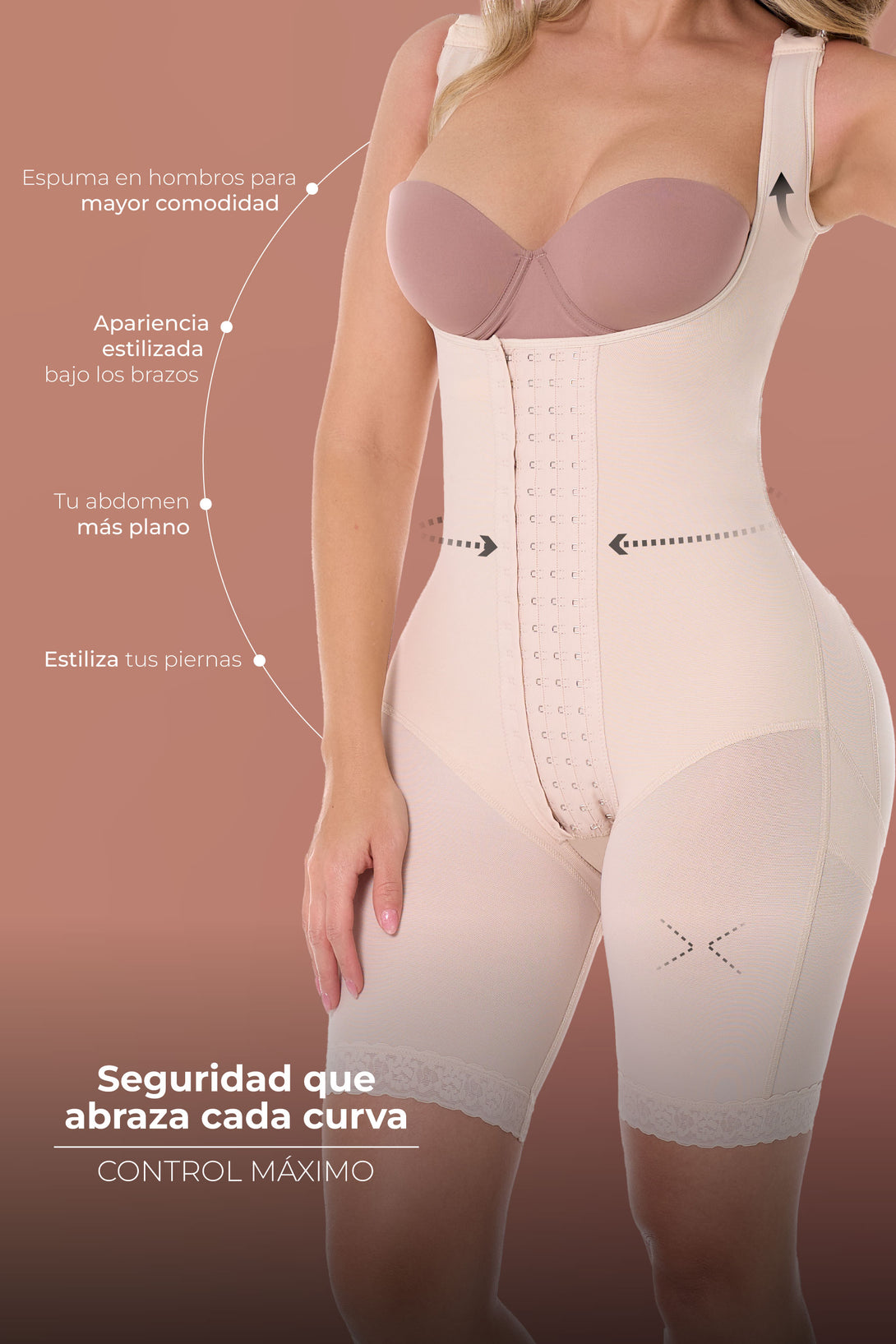 Faja Medio muslo en Powernet | 9412