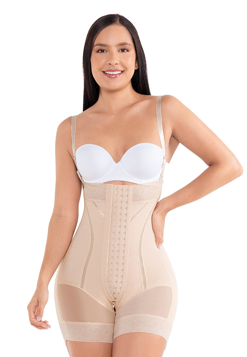 Faja corta strapless control mix | CM008