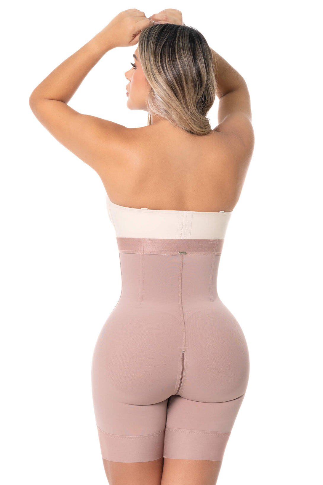 Faja Strapless Semi Reloj de Arena en Powernet con Cola Invisible | FJ ...