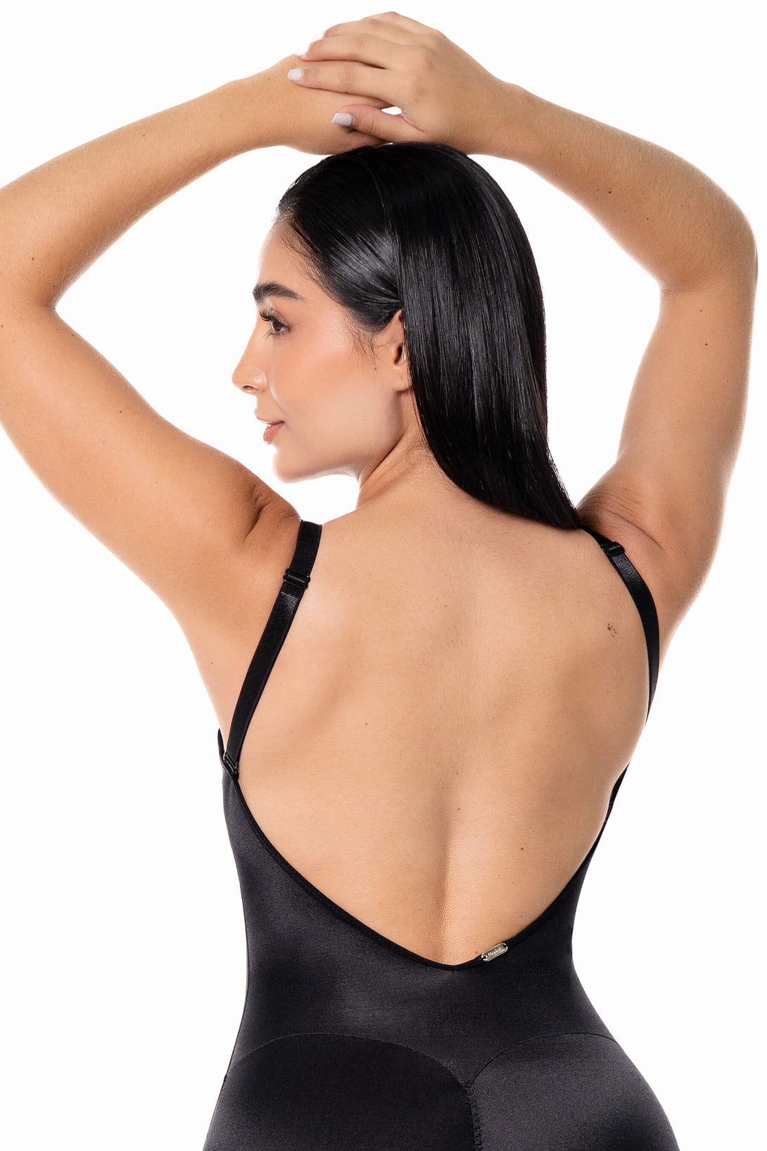 Body con copas moldeador media pierna zinnia